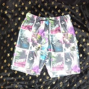 Hurley Vibrant Graphic Boys Youth Size M Bathing Suit Shorts